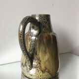 Stoneware Vase Pitcher Vintage Signed Danish
