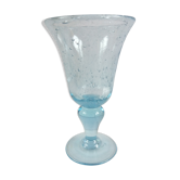 Verre de Biot bleu azur