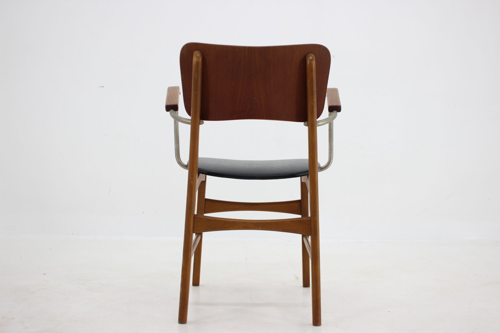 1960s Danish Teak and Beech Armchair