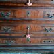 Antique inlaid commode - Italy, 17th century