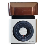 Vintage Terraillon beige plastic scale from the 70s