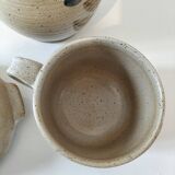 Handcrafted stoneware set — Grès du Marais France