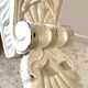 White Patinated Wall Console Shelf