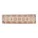 Vintage Beige Pink Turkish Handmade Oushak Wool Runner Rug  73x278
