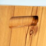 4 Zig Zag Ashwood Modernist Chairs after design Gerrit Rietveld, De Stijl 1930's