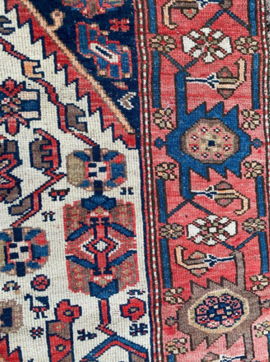 Antique Malayer carpet 105 x 170 cm