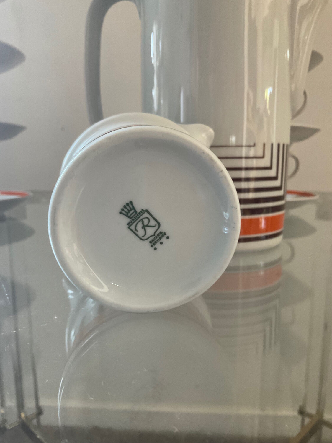 Vintage West Germany Bavaria porcelain coffee service 70s