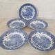 Churchill / Deep plates in English porcelain