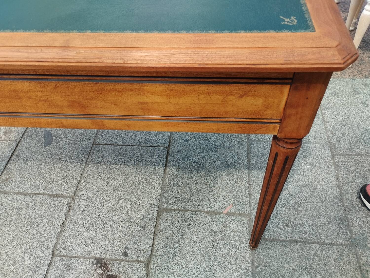 Old Louis XVI style flat desk