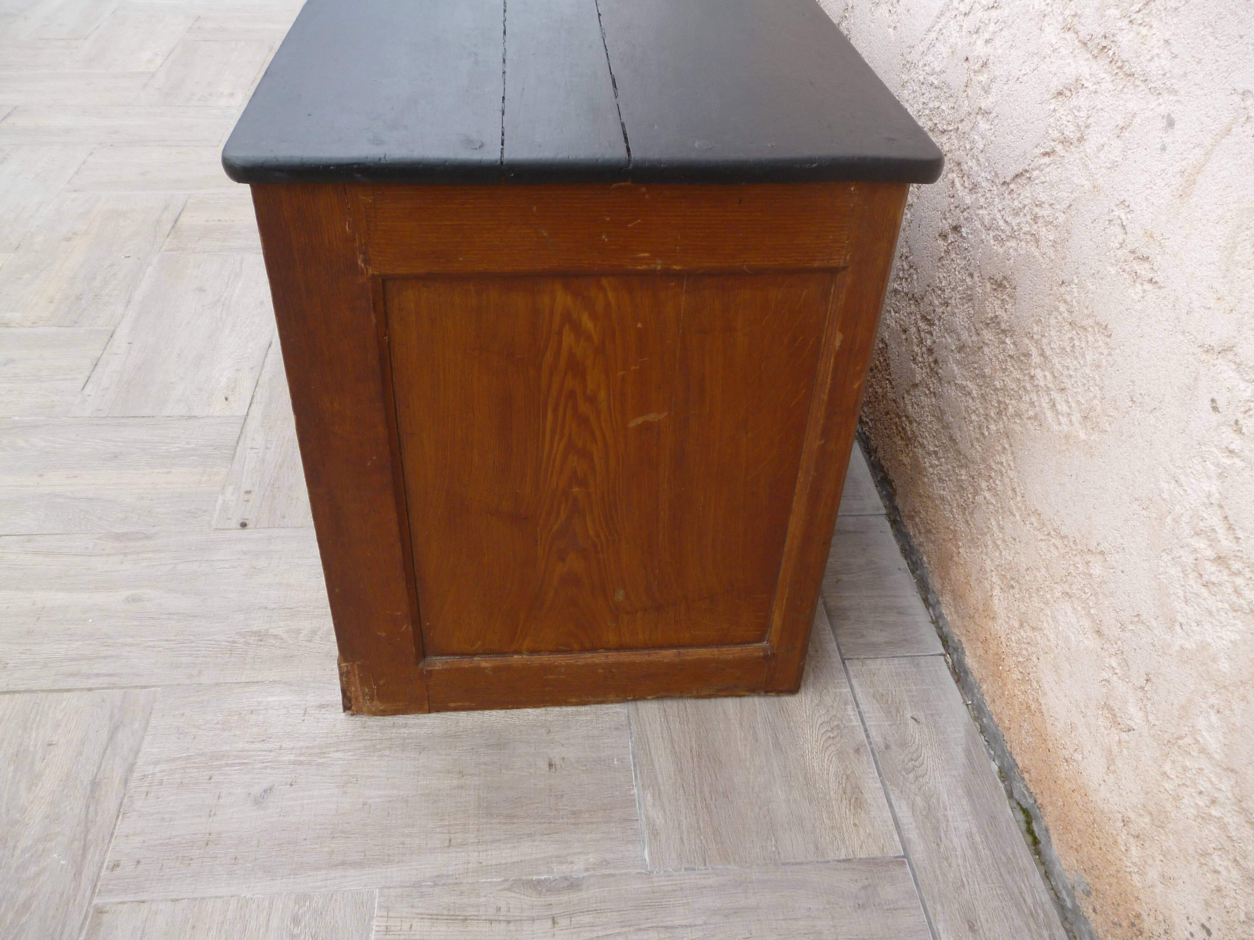 Old store counter with drawer