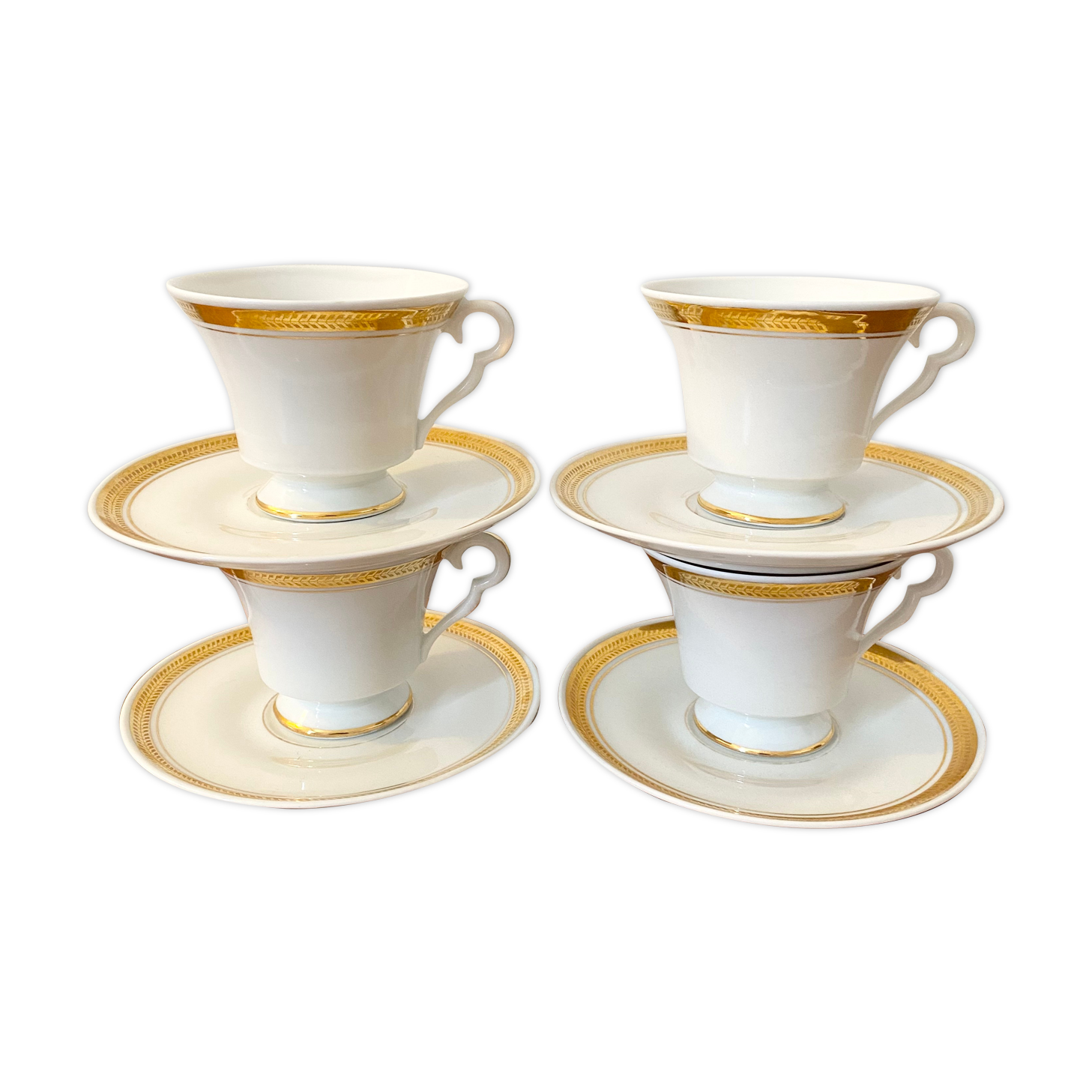Set of coffee cups