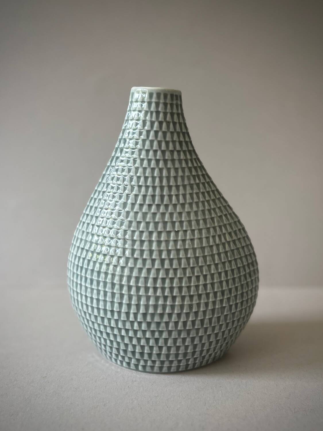Paire vase série Reptile gris, Gustavsberg, Suède