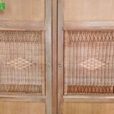 Armoire cannée