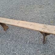 Wooden bench