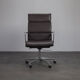Una leather office chair by ICF, Italy, 1990s