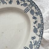 Oval ironstone dish “Hazelnuts” U&C Sarreguemines