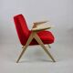 Fauteuil Red Bunny par Józef Chierowski