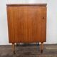 Meuble bar vintage en teck 1960