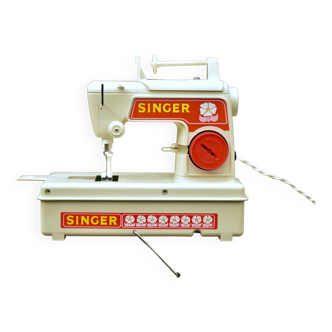 SINGER Lockstitch - Lockstitch Sewing Machine for children - Functional - In its box - 1980