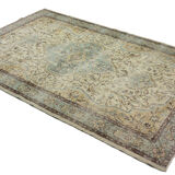 Anatolian handmade vintage rug 297 cm x 187 cm