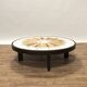 Ceramic coffee table by Roger Capron