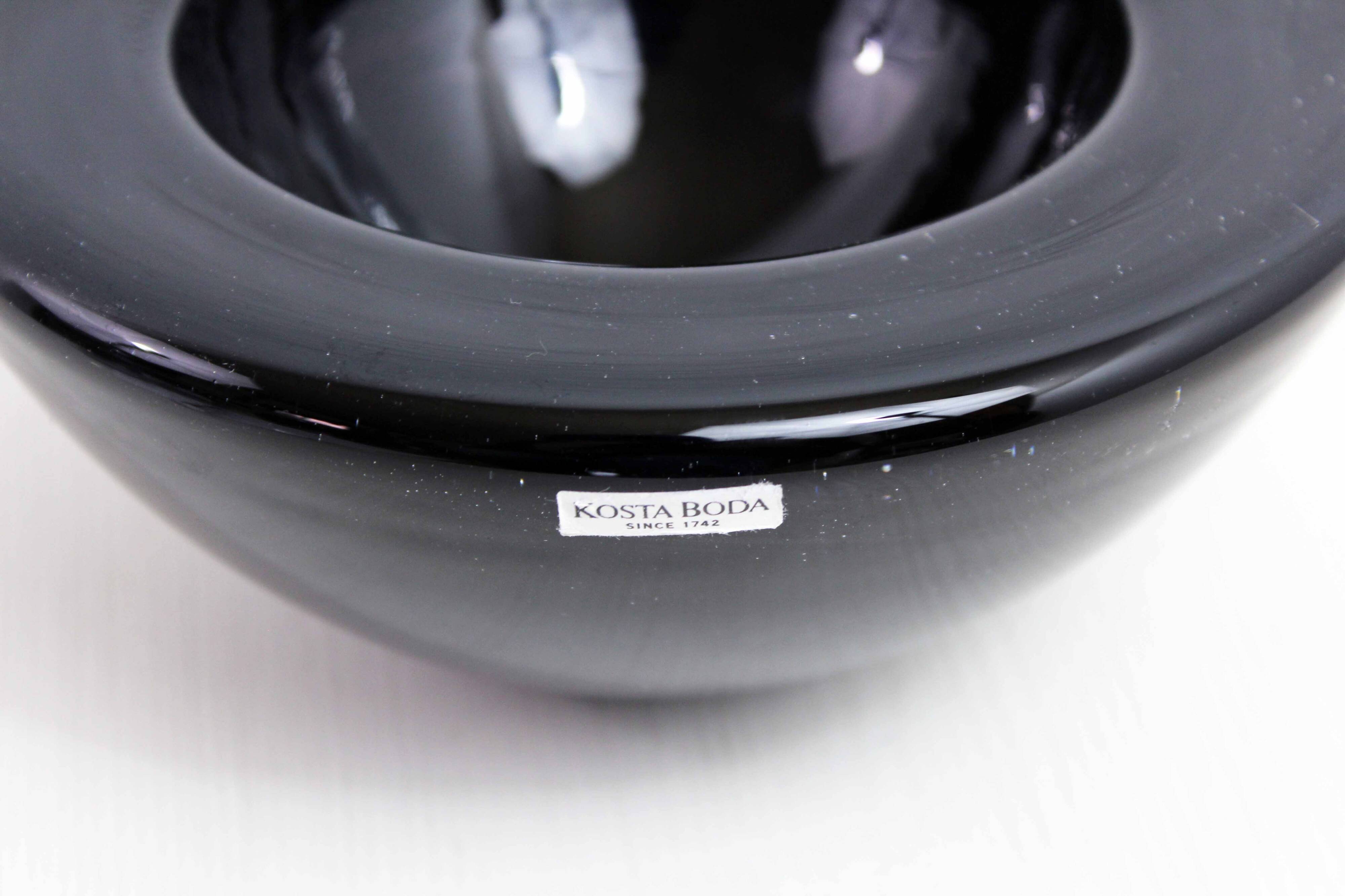 Kosta Boda glass bowl