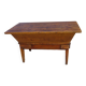 Rustic kneading trough in solid oak, removable lid and base.