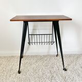 Vintage Console & Rolling Table