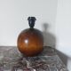 Vintage wooden ball lamp base
