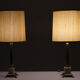 Two Classic Colum Table Lamps, 1960s, France
