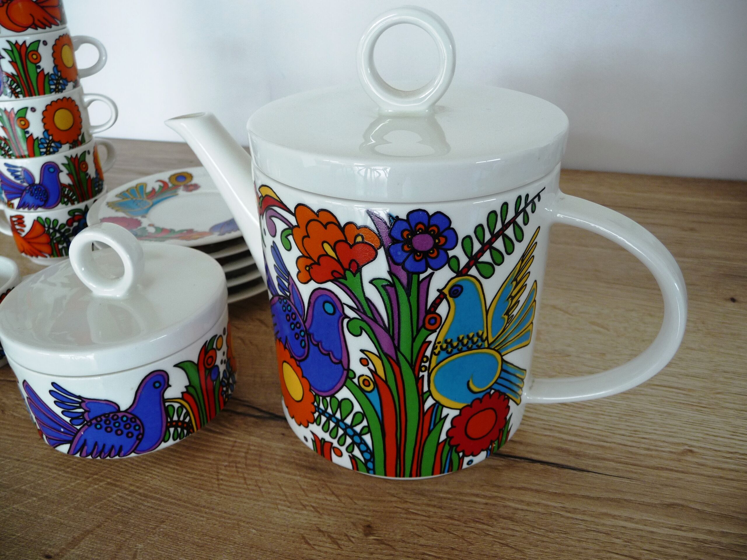 Acapulco manufacture Villeroy and Boch coffee service