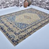 Rustic Wool Oushak Rug sku 3524