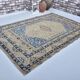 Rustic Wool Oushak Rug sku 3524