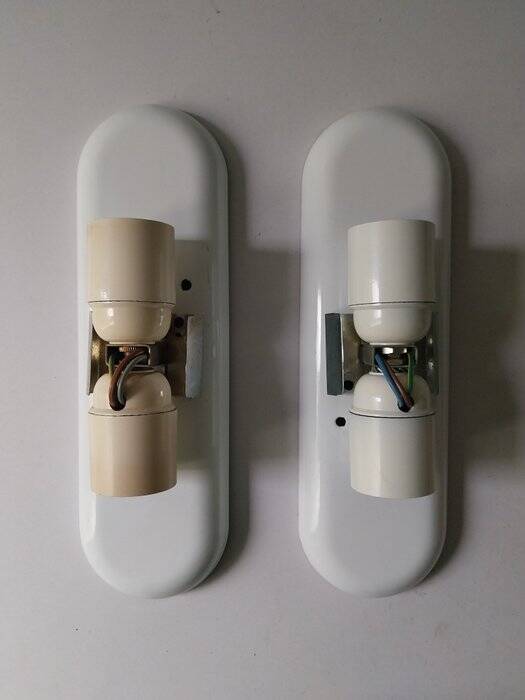 Set de 2 appliques Dui de Vico Magistretti pour Artemide