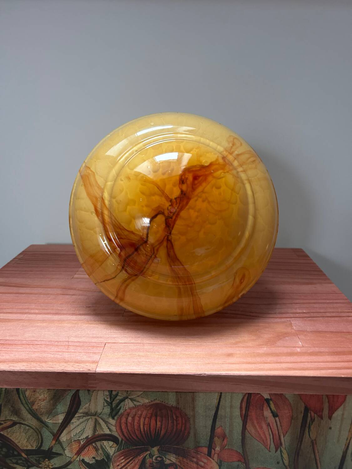 Vintage globe wall or ceiling light