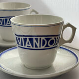 Tasses bistro français viandox