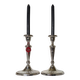 Elegant pair of candlesticks from the prestigious Spanish house Pedro Du.