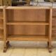 Art Deco modernist oak shelf from the 1940s.