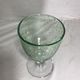 Series of 6 old glass 1970