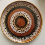 Sarreguemines dessert plate, Hawaii model. Vintage