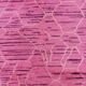 Handknotted Moroccan Design Pink Tulu Rug. 100% Wool. Modern Turkish Carpet