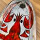 Plat céramique « homard » Vallauris Brunner