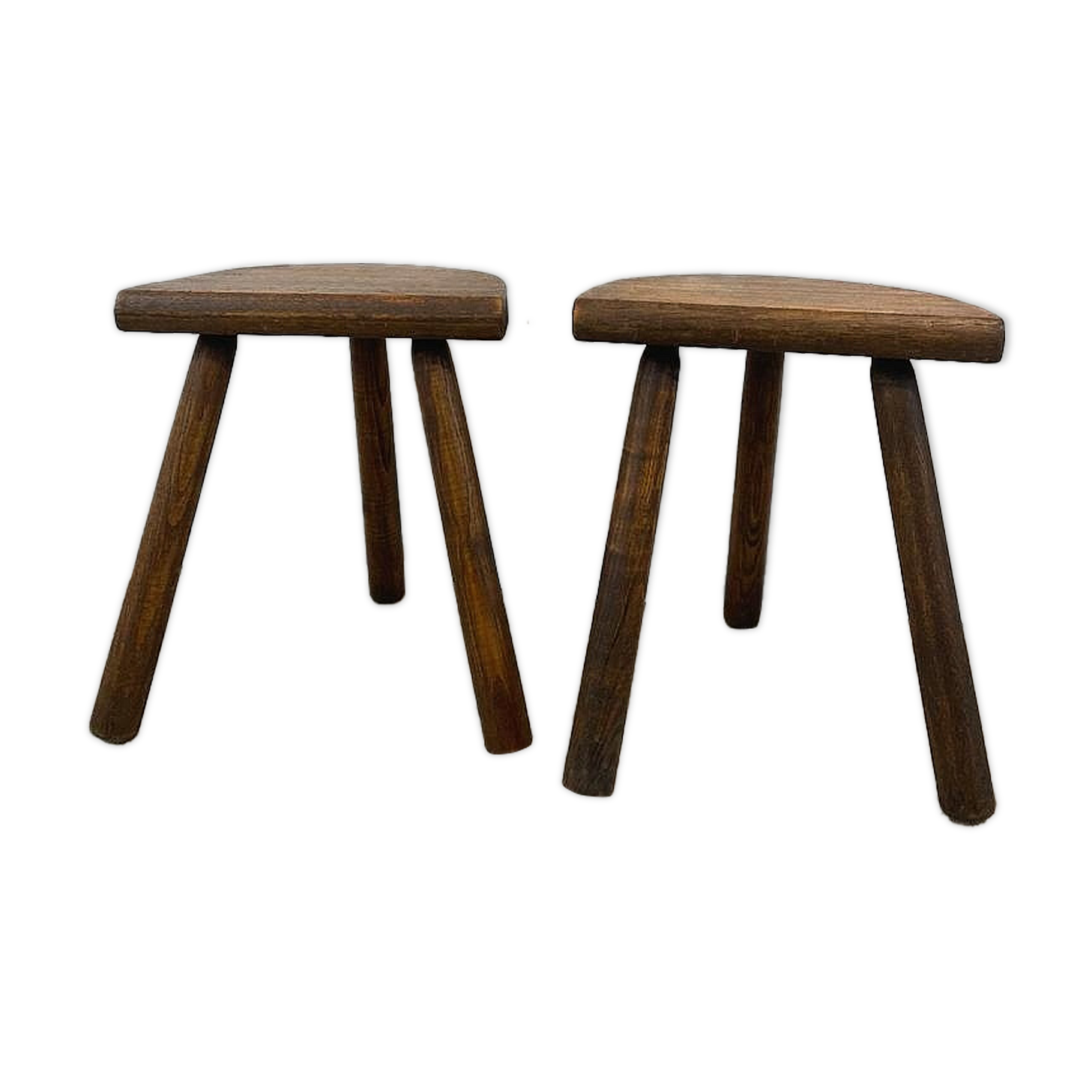 Pair of tripod stools