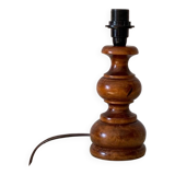 Vintage wooden lamp base