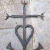 Camargue cross in cast iron