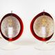 Rare pair of "Eclisse" table lamps by Anvia