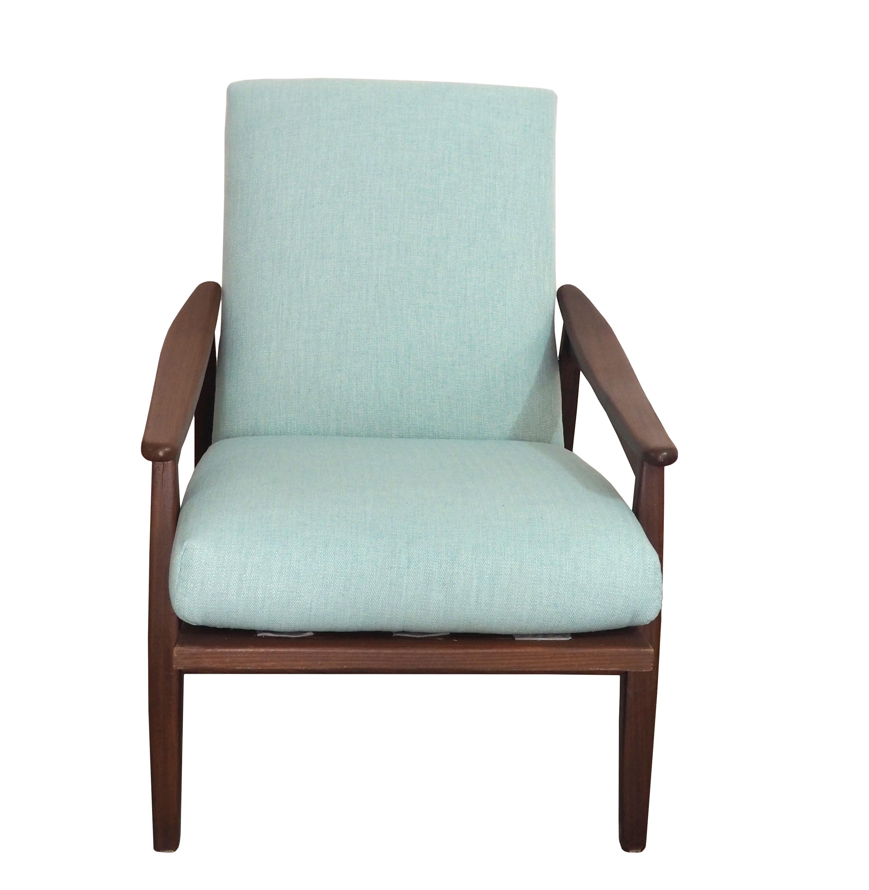 Reclining Danish armchair