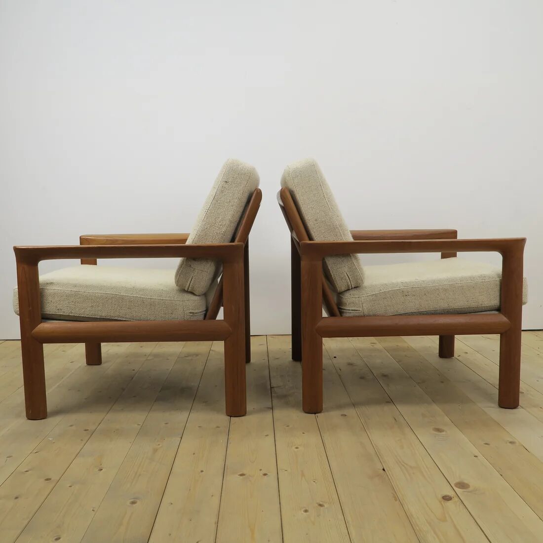 Paire de fauteuils en teck, Komfort Møbler, Danemark 1960