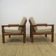 Paire de fauteuils en teck, Komfort Møbler, Danemark 1960