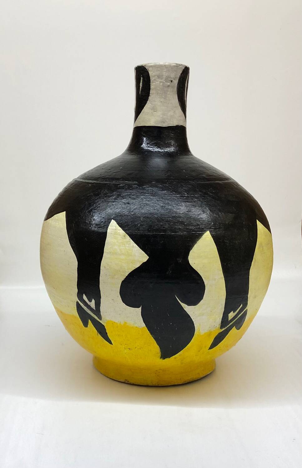 Picasso-inspired bull vase